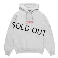 WACKO MARIA/HIGH TIMES / HEAVY WEIGHT HOODED SWEAT SHIRT（GRAY）［プルオーバーパーカー-24秋冬］
