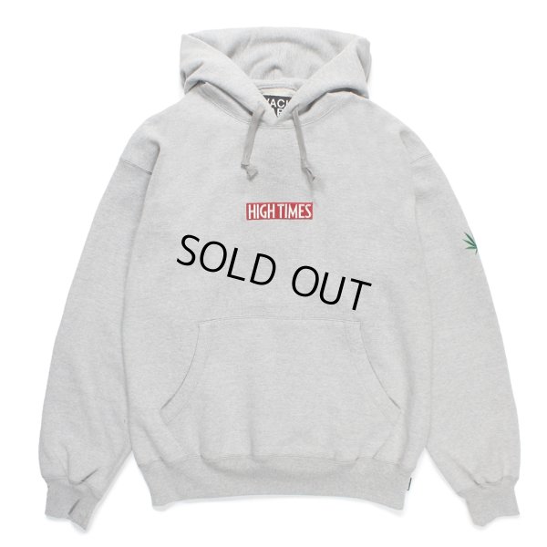 画像1: WACKO MARIA/HIGH TIMES / HEAVY WEIGHT HOODED SWEAT SHIRT（GRAY）［プルオーバーパーカー-24秋冬］