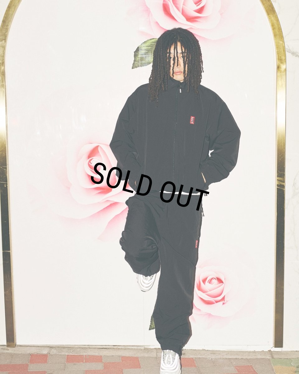 画像3: BlackEyePatch/SMALL HWC POLY TRACK JACKET（BLACK） (3)