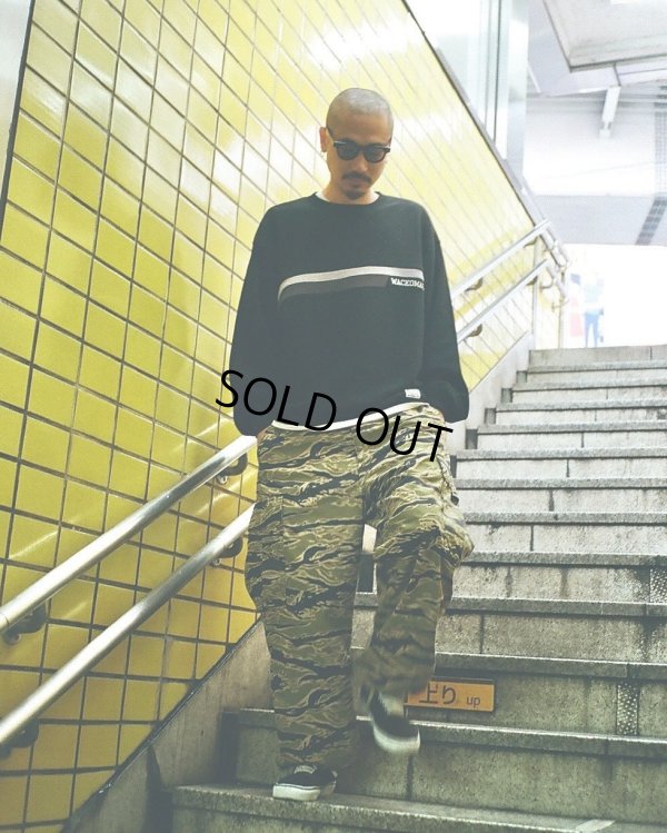 画像3: WACKO MARIA/MIDDLE WEIGHT SWEAT SHIRT（BLACK）［クルーネックスウェット-24秋冬］
