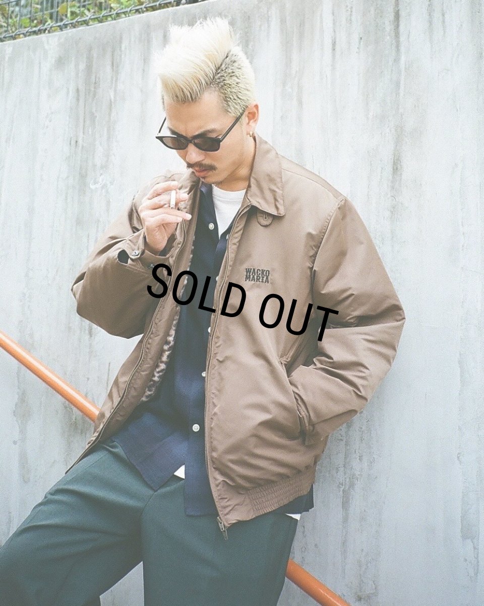 画像4: WACKO MARIA/MCGREGOR / ANTI-FREEZE JACKET（BROWN）［アンチフリーズJKT-24秋冬］ (4)