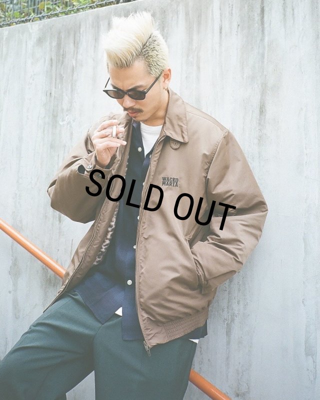 WACKO MARIA/MCGREGOR / ANTI-FREEZE JACKET（BROWN）［アンチフリーズ