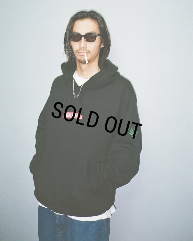 WACKO MARIA/HIGH TIMES / HEAVY WEIGHT HOODED SWEAT SHIRT（BLACK