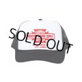 PORKCHOP/BAR&SHIELD MESH CAP（BLACK）［メッシュキャップ-24秋冬］