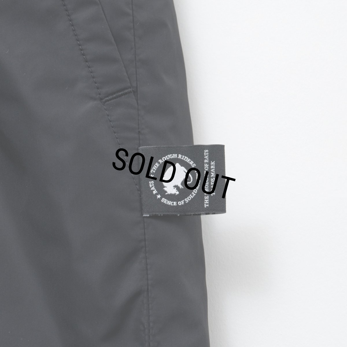 画像4: 【30%OFF】RATS/TRACK PANTS（BLACK）［トラックパンツ-24秋冬］ (4)