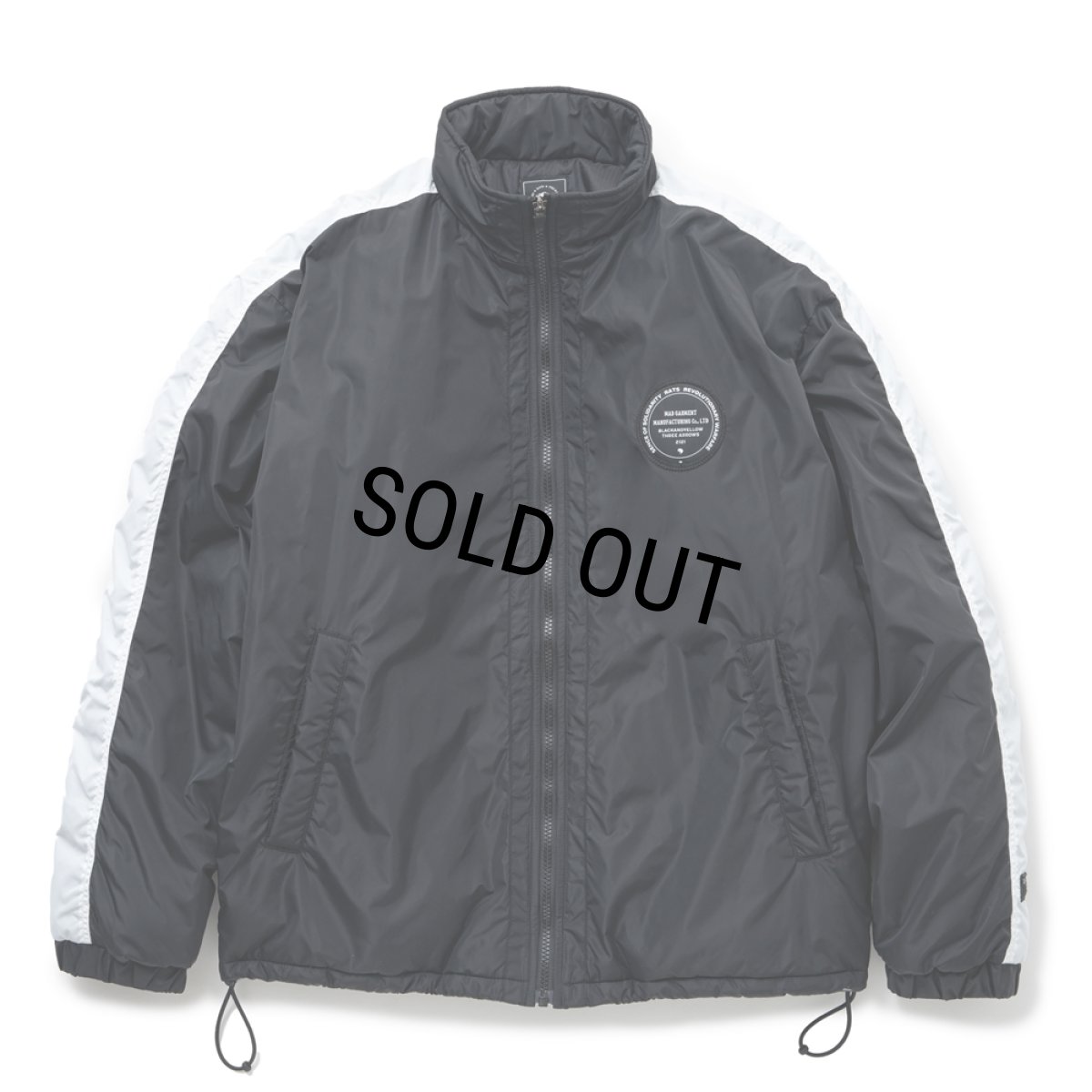 画像1: 【30%OFF】RATS/TRACK JKT（BLACK）［トラックJKT-24秋冬］ (1)