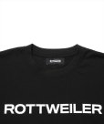 画像3: ROTTWEILER/R9 LOGO LS TEE（BLACK）［オリジナル長袖T-25春夏］