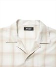 画像3: ROTTWEILER/R9 OMBRE SHIRT（BEIGE）［オンブレチェックシャツ-25春夏］ (3)