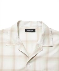 画像3: 【30％OFF】ROTTWEILER/R9 OMBRE SHIRT（BEIGE）［オンブレチェックシャツ-25春夏］ (3)