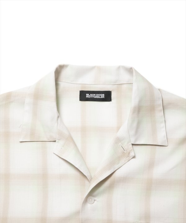 画像3: ROTTWEILER/R9 OMBRE SHIRT（BEIGE）［オンブレチェックシャツ-25春夏］
