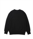 画像2: ROTTWEILER/RTTW SWEATER（BLACK）［クルーネックスウェット-25春夏］ (2)