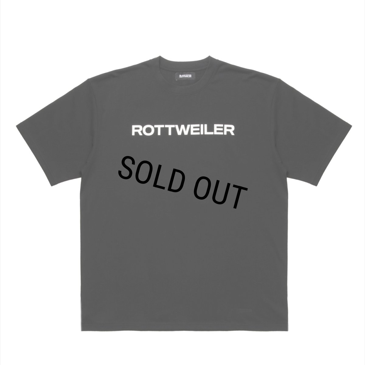 画像1: 【30％OFF】ROTTWEILER/R9 LOGO TEE（BLACK）［オリジナルT-25春夏］ (1)