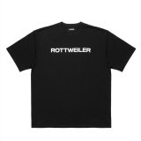 ROTTWEILER/R9 LOGO TEE（BLACK）［オリジナルT-25春夏］