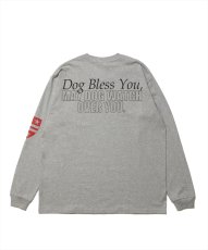 画像2: 【30%OFF】ROTTWEILER/DOG PHOTO LS TEE（GRAY）［プリント長袖T-25春夏］ (2)