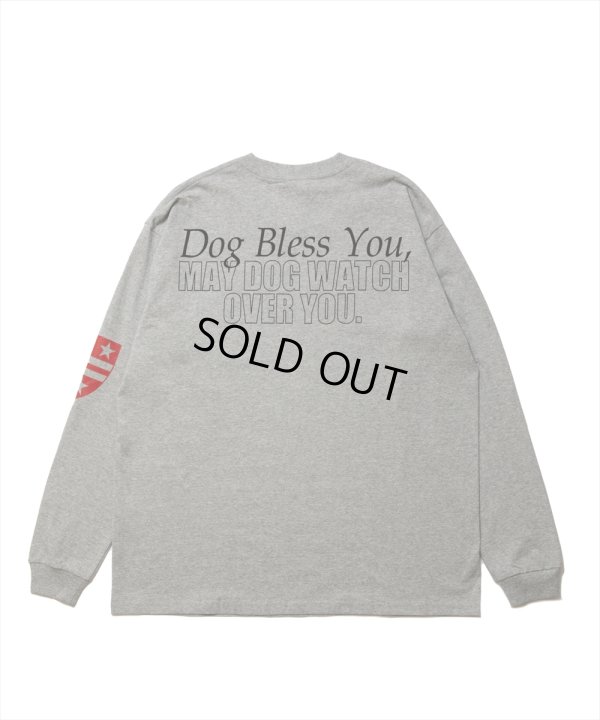 画像2: 【30%OFF】ROTTWEILER/DOG PHOTO LS TEE（GRAY）［プリント長袖T-25春夏］