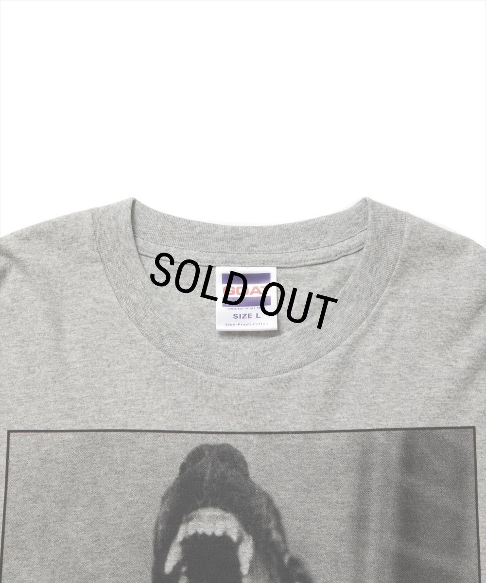 画像4: 【30%OFF】ROTTWEILER/DOG PHOTO LS TEE（GRAY）［プリント長袖T-25春夏］ (4)
