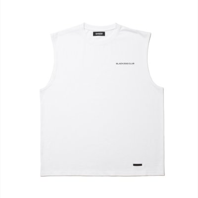 画像1: 【20％OFF】ROTTWEILER/R9 B.D.C SLEEVELESS TEE（WHITE）［オリジナルスリーブレスT-25春夏］