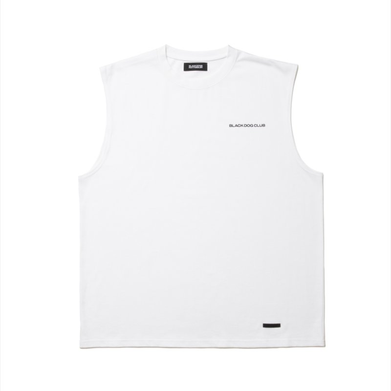 画像1: 【20％OFF】ROTTWEILER/R9 B.D.C SLEEVELESS TEE（WHITE）［オリジナルスリーブレスT-25春夏］