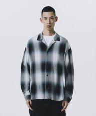 画像4: ROTTWEILER/R9 CHAMPION CHECK SHIRT（BLACK）［チャンピオンチェックシャツ-25春夏］ (4)