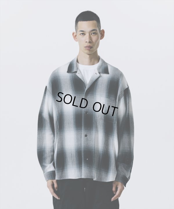 画像4: ROTTWEILER/R9 CHAMPION CHECK SHIRT（BLACK）［チャンピオンチェックシャツ-25春夏］