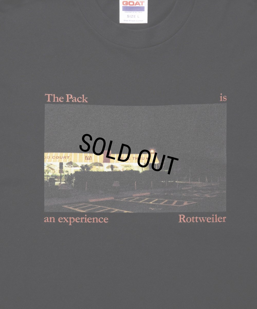 画像4: 【20％OFF】ROTTWEILER/CAL NIGHT PHOTO TEE（BLACK）［プリントT-25春夏］ (4)