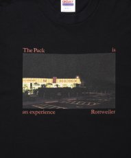 画像4: 【20％OFF】ROTTWEILER/CAL NIGHT PHOTO TEE（BLACK）［プリントT-25春夏］ (4)