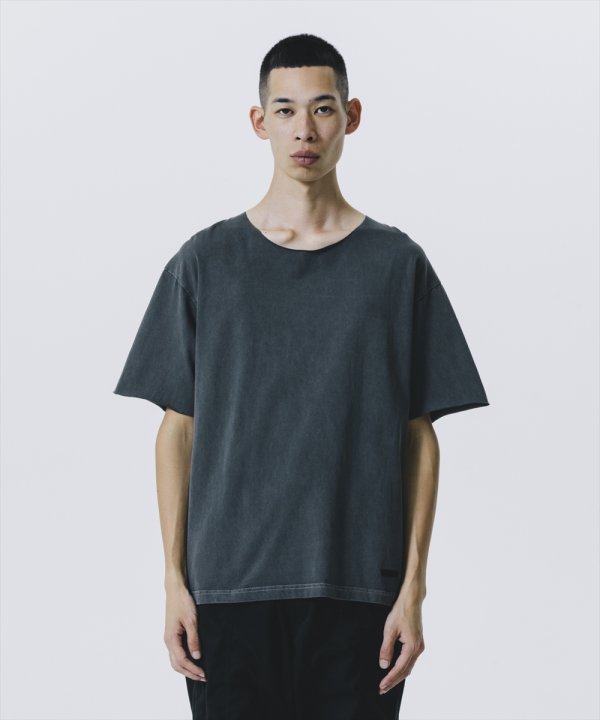 画像5: ROTTWEILER/PIGMENT CUT OFF TEE（CHARCOAL）［ピグメント染めカットオフT-25春夏］