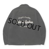 CALEE/PE MELTON SWINGTOP ＜BLATANT LOCALISM＞（BLACK）［PEメルトンスウィングトップ-24秋冬］