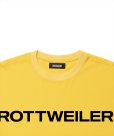 画像3: ROTTWEILER/R9 LOGO TEE（YELLOW）［オリジナルT-25春夏］