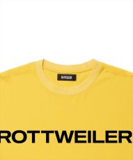 画像3: ROTTWEILER/R9 LOGO TEE（YELLOW）［オリジナルT-25春夏］ (3)