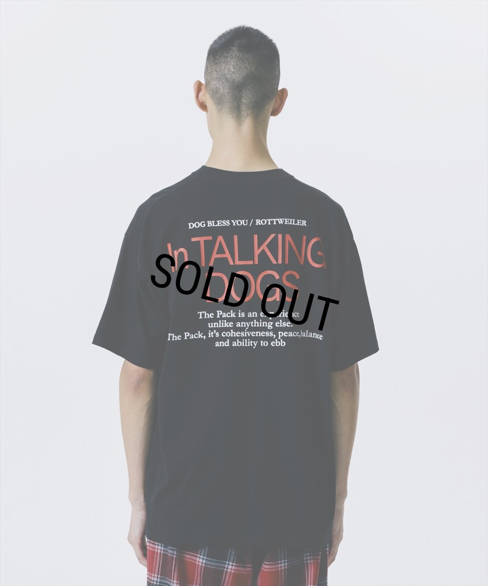 画像7: 【20％OFF】ROTTWEILER/CAL NIGHT PHOTO TEE（BLACK）［プリントT-25春夏］ (7)