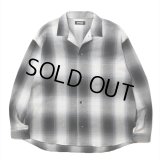 ROTTWEILER/R9 CHAMPION CHECK SHIRT（BLACK）［チャンピオンチェックシャツ-25春夏］