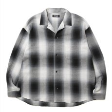 画像1: ROTTWEILER/R9 CHAMPION CHECK SHIRT（BLACK）［チャンピオンチェックシャツ-25春夏］ (1)
