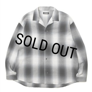 ROTTWEILER/R9 CHAMPION CHECK SHIRT（BLACK）［チャンピオンチェック