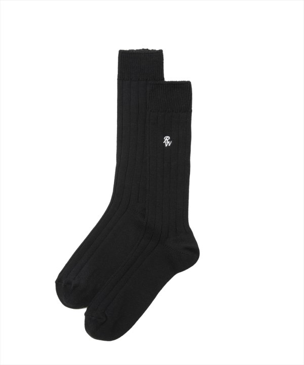 画像1: ROTTWEILER/R9 PURPLE SOX（BLACK）［ソックス-25春夏］