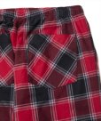 画像3: ROTTWEILER/R9 NEL CHECK PANTS（RED）［ネルチェックパンツ-25春夏］ (3)