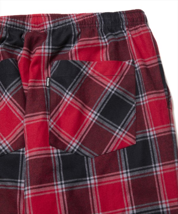 画像3: ROTTWEILER/R9 NEL CHECK PANTS（RED）［ネルチェックパンツ-25春夏］