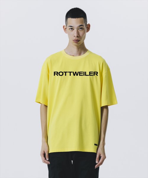 他の写真3: ROTTWEILER/R9 LOGO TEE（YELLOW）［オリジナルT-25春夏］