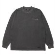画像1: ROTTWEILER/R9 PIGMENT LS TEE（CHARCOAL）［ピグメント染めオリジナル長袖T-25春夏］ (1)