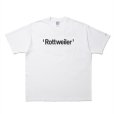 画像1: ROTTWEILER/RW TEE（WHITE）［プリントT-25春夏］ (1)