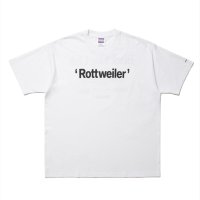 ROTTWEILER/RW TEE（WHITE）［プリントT-25春夏］