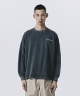 画像6: ROTTWEILER/R9 PIGMENT LS TEE（CHARCOAL）［ピグメント染めオリジナル長袖T-25春夏］