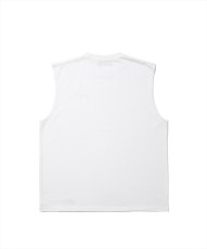 画像2: 【20％OFF】ROTTWEILER/R9 B.D.C SLEEVELESS TEE（WHITE）［オリジナルスリーブレスT-25春夏］ (2)