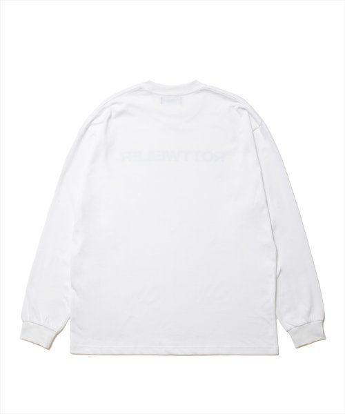 他の写真2: ROTTWEILER/R9 LOGO LS TEE（WHITE）［オリジナル長袖T-25春夏］