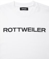 画像4: 【20％OFF】ROTTWEILER/R9 LOGO TEE（WHITE）［オリジナルT-25春夏］ (4)