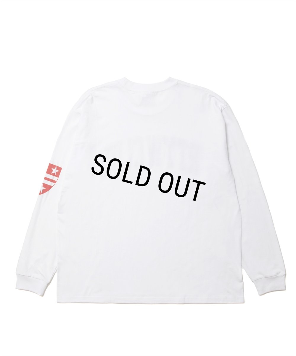 画像2: ROTTWEILER/RTTW.C LS TEE（WHITE）［プリント長袖T-25春夏］ (2)