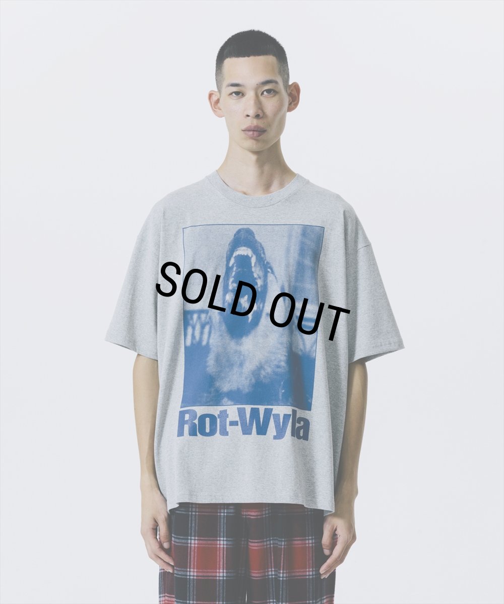 画像6: ROTTWEILER/DOG PHOTO TEE（GRAY）［プリントT-25春夏］ (6)