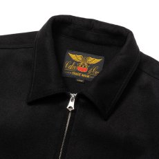 画像3: CALEE/PE MELTON SWINGTOP ＜BLATANT LOCALISM＞（BLACK）［PEメルトンスウィングトップ-24秋冬］ (3)