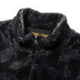 画像3: 【40%OFF】CALEE/NYLON RIP FLEECE TRACK TYPE JACKET ＜SNAKE PATTERN＞（BLACK/CHARCOAL）［フリーストラックタイプJKT-24秋冬］