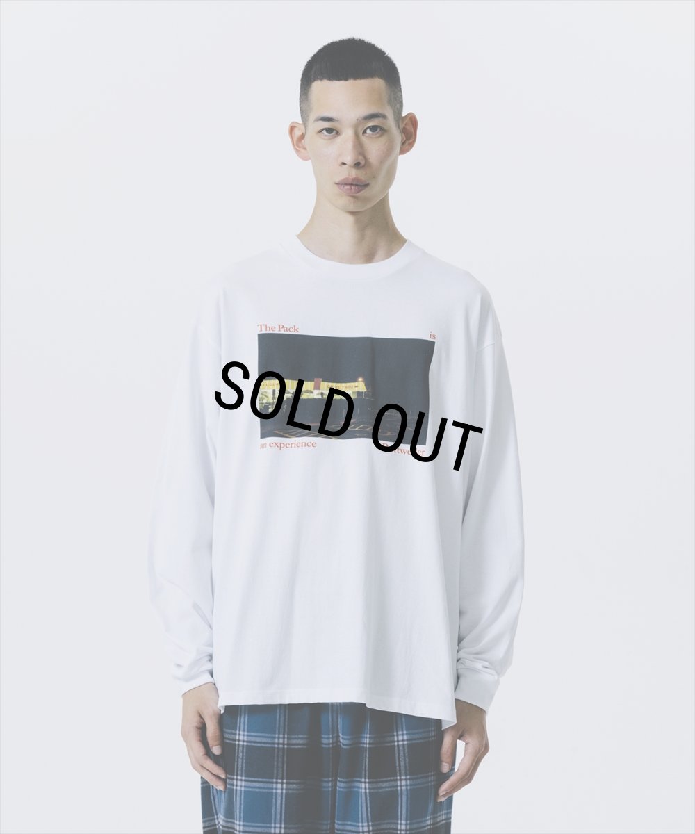 画像6: 【30%OFF】ROTTWEILER/CAL NIGHT LS PHOTO TEE（WHITE）［プリント長袖T-25春夏］ (6)
